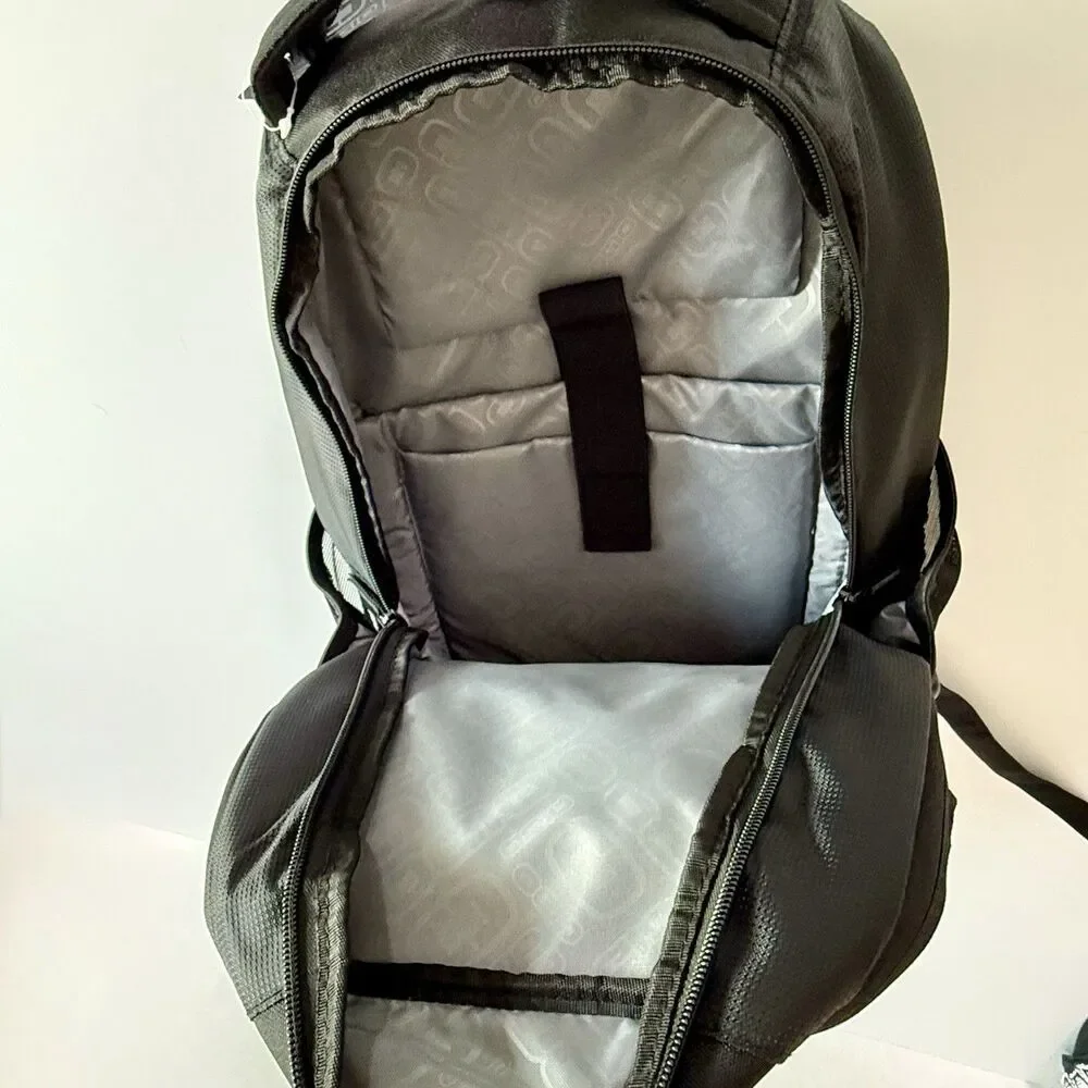 OGIO Logan Padded Backpack Laptop Bag 411092 Black w/INIZIO ENGAGE Logo - NWT